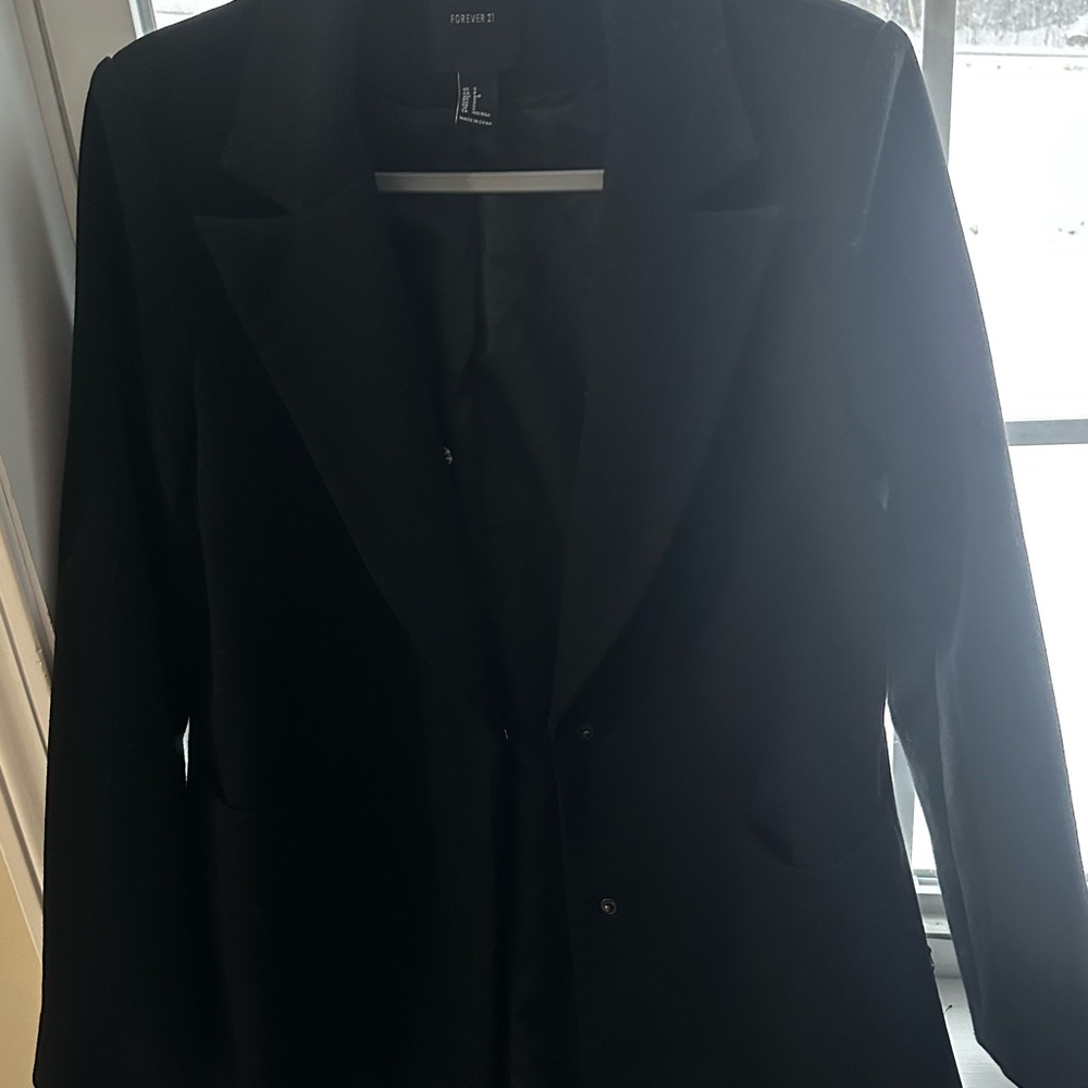 Forever 21 Classic Black Blazer
